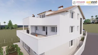 Expose TOP 2 - Erstbezug: geräumige Terrassenwohnung mit Grünblick in Wallern an der Trattnach (Breitwiesen)!