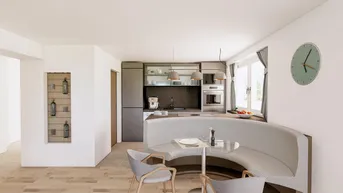 Expose TOP 2 - Erstbezug: geräumige Terrassenwohnung mit Grünblick in Wallern an der Trattnach (Breitwiesen)!