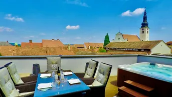Expose Penthouse-Familien-Wohnung Innenstadt Fürstenfeld - Dachgeschoßwohnung inkl. Dachterrasse