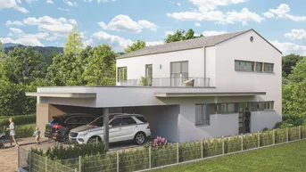 Expose Kaiserallee Grafenstein - Vier Einfamilienhäuser mit Gartenidylle.