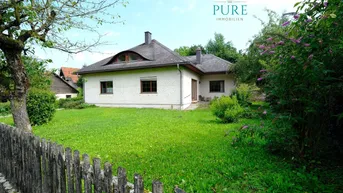 Expose EINFAMILIENHAUS in IDYLLISCHER RUHELAGE mit schönem Eigengrund - Nähe St. Pölten!