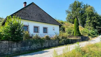 Expose TRAUMHAFTE ALLEINLAGE mit ca. 1.000 m² Bauland - ca. 1.670 m² Grün- &amp; Waldflächen.
