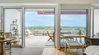 Expose Zauberhafte 2-Zimmer Wohnung mit herrlichem Ausblick - Garten - Carport - Stellplatz.