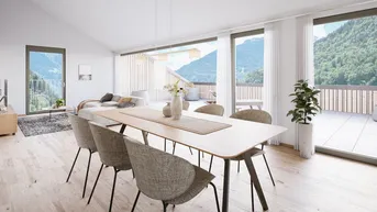 Expose SCHÖNE 2 ZIMMER NEUBAUWOHNUNG IN SCHRUNS