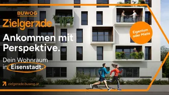 Moderne Wohnanlage mit Balkonen und großen Fenstern, die ein urbanes Lebensgefühl vermittelt.