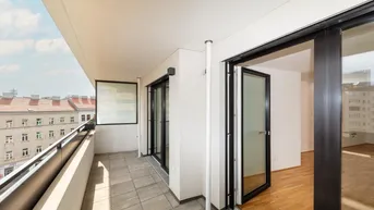 Expose Neubau Erstbezug - 2 Zimmer mit Freifläche, provisionsfrei u. gratis Jahreskarte der Wr. Linien