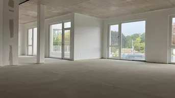 Expose RIVUS VIVERE, Büro mit Terrasse: Schöne Gewerbefläche im Edelrohbau - provisionsfrei vom Bauträger