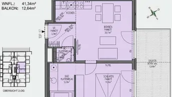 Expose 1220 - 2 Zimmer Wohnung - U1 Kagran/ Donauzentrum (verfügbar ab 1.8.2024)