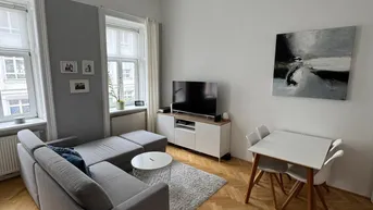 Expose Vollmöblierte 2-Zimmer Altbauwohnung mit Einbauküche