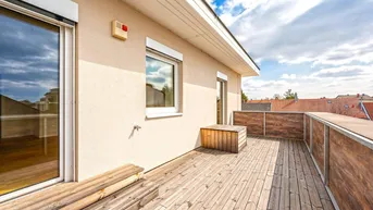 Expose 2-Zimmer-Wohnung mit großflächiger Terrasse in 2232 Deutsch-Wagram!