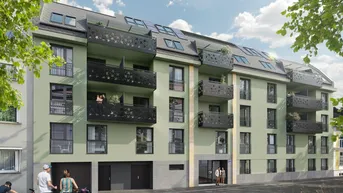 Expose Meidlinger Markt Nähe - nachhaltig! - Ruhelage, Nähe U4/ U6 - Neubauprojekt