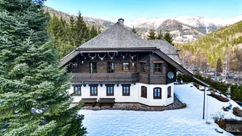 Expose Mountain Chalet - Luxuriöse Stil-Villa mit Freizeitwohnsitzwidmung in Bad Kleinkirchheim