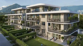 Expose LINEA Schwaz - Top A02 - 2-Zimmer-Gartenwohnung im Neubauprojekt LINEA zu verkaufen