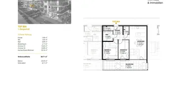 Expose LINEA in Schwaz - Top B04 - 3-Zimmer-Neubauwohnung mit 20 m² Balkon