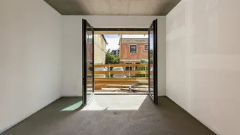 Expose Kleinhöflein - Erstbezug mit großem Balkon und inkl. Küche - Gartenseitig - Anlegerwohnung