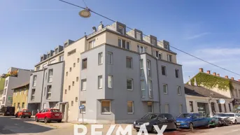 Expose Vielfältig nutzbar: 2-Zimmer Erdgeschosswohnung oder Büro in bester Lage 22. Bezirk