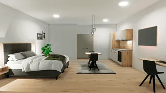 Expose EXKLUSIVE GARCONNIERE MIT DESIGNKÜCHE, 4 STERN -SUPERIOR MÖBLIERUNG UND STILVOLLEM BAD