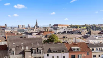 Expose Seltene Gelegenheit! Exklusive 5-Zimmer Wohnung mit Tiefgarage direkt über der Lentia City – Wohnen mit Traum-Ausblick