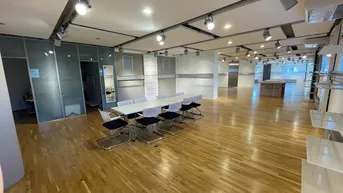 Expose Showroom bzw. Büro inkl. Einbauküche, inkl. 1x Lager- und 1x EDV-Raum, barrierefrei, klimatisiert