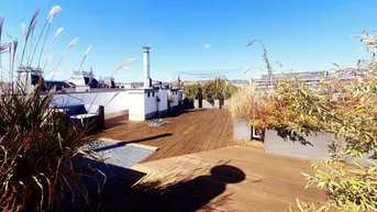 Expose LUXURIÖSE ARCHITEKTEN-DACHGESCHOSS-WOHNUNG MIT 2 DACHTERRASSEN