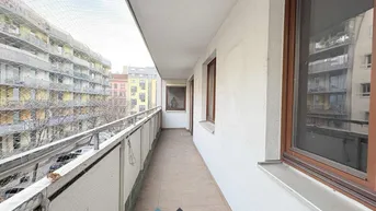 Expose Großartiger Grundriss und direkt bei der U-Bahn - 3 Zimmer mit Loggia!