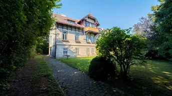 Expose Jahrhundertwende Villa und großartiges Grundstück im Herzen von Gießhübl
