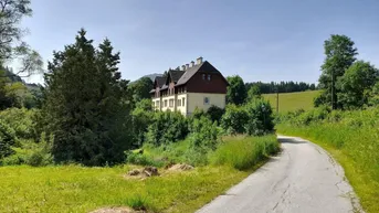 Expose Liegenschaft mit Nostalgie-Dampflok Panorama - Mariazell Nähe Zentrum I Erlaufsee I Hubertussee I Skigebiet I Flugplatz