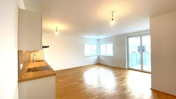 Expose LUFTWÄRMEPUMPE | 2 Zimmer-Wohnung mit großem Balkon in Ruhelage