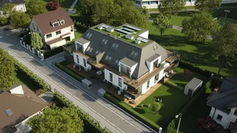 Expose Provisionsfreie, DG-Terrassen-Wohnung in Grünruhelage - Erstbezug mit hochwertiger Ausstattung und Tiefgarage