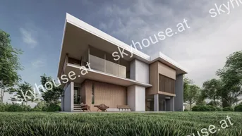 Expose Skyhouse® | Mietkauf | 100% Mietanrechnung bei Kauf | Energiesparhäuser inklusive Garten