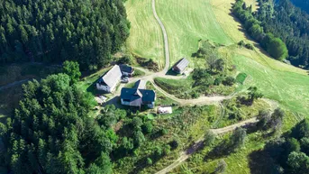 Expose Idyllisches Anwesen in ALLEINLAGE mit Panoramablick im Guttaringer Bergland