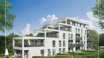 Expose NEUBAU: 3-Zimmerwohnung mit großem Süd-West Garten!