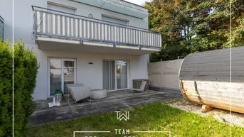 Expose Wohnungspaket mit Stil – Zwei nebeneinanderliegende 2-Zimmer-Wohnungen mit Garten, Sauna &amp; Whirlpool