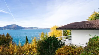 Expose Ein Refugium am Attersee mit Seeblick und privaten Badeplatz – wo Natur und Privatsphäre sich umarmen!