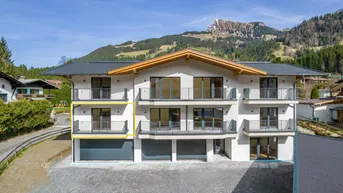Expose ERSTBEZUG - Exklusive 2-Zimmer-Wohnung mit Balkon und Einbauküche in Kitzbühel