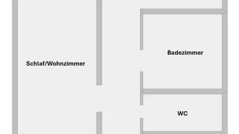 Expose Renovierungs-Chance! Zentrale 2-Zimmer-Wohnung in Wien mit 32m² im Erdgeschoß.