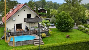 Expose LEOPOLDSKRON-LEBEN: Einfamilienhaus mit Pool &amp; Weinkeller