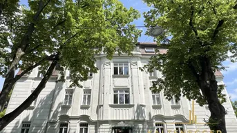 Expose 325 m² Altbau-Rarität mit Balkon, 340 m² Garten &amp; Garage in Bestlage von Hietzing