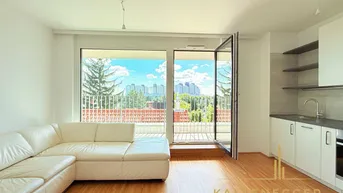 Expose Helle 2-Zimmer Wohnung mit Terrasse im 3. Stock - für Singles oder Paare