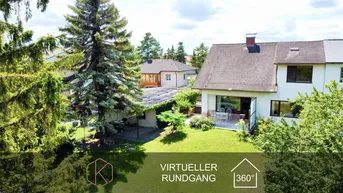 Expose Bemerkenswertes Einfamilienhaus mit viel Entwicklungsmöglichkeit | Pool | Sauna | großer Garten