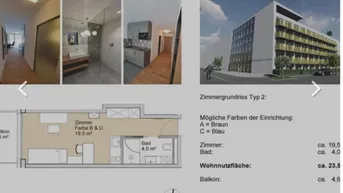 Expose 1-Zimmerwohnung im Studentenhaus (Alpine Residence for Students)