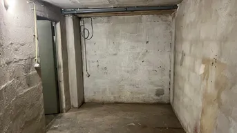 Expose Mischekgasse - 29,50m2 großes Lager im Keller zu mieten