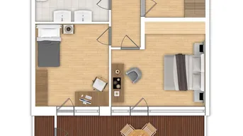 Expose Maisonette-Wohnung mit riesiger Dachterrrasse