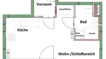 Expose zentrale Garconniere inkl. Balkon und TG Stellplatz