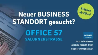 Expose "Office 57" Kufstein - Kleinbüros oder Teilflächen ab 20 m² zu vermieten!