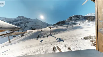 Expose Ski in Ski out direkt auf der Piste