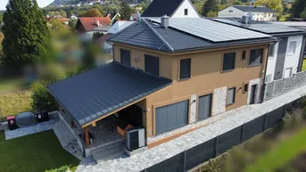 Expose Luxuriöses Einfamilienhaus mit nachhaltiger und moderner Architektur in 2410 Hainburg an der Donau.