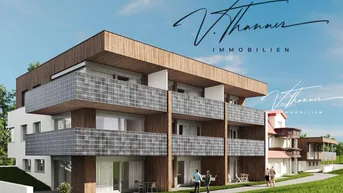 Expose Neubauprojekt in Laakirchen: Großzügige 3-Zimmer-Wohnung mit Terrasse und Eigengarten.
