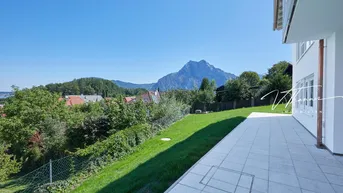 Expose Modernes Gartenparadies mit Traunsteinblick.