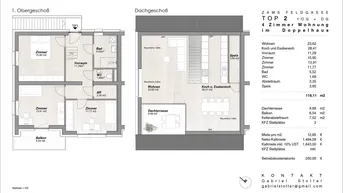 Expose Sehr schöne 4 Zimmer Wohnung im Doppelhaus mit Balkon, Terrasse und Garten